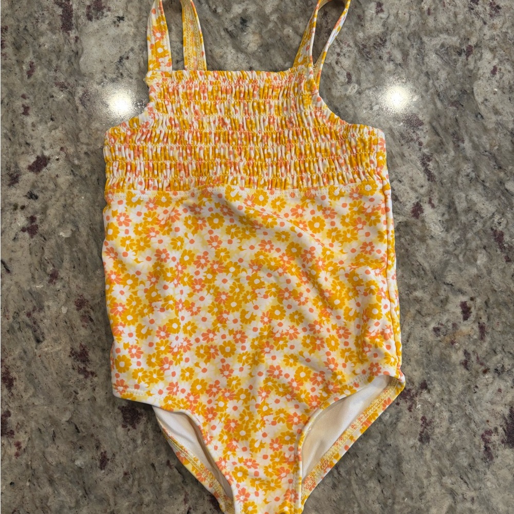 Carter's Yellow and Orange One Piece Swimwear